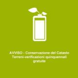 VERIFICHE QUINQUENNALI GRATUITE NUOVO CATASTO DEI 